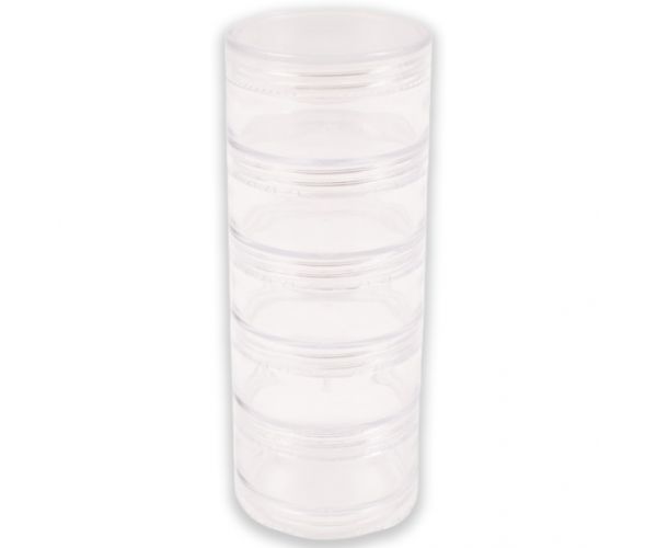 PlayBox: Prozirna višeslojna posuda za pohranu 15cm