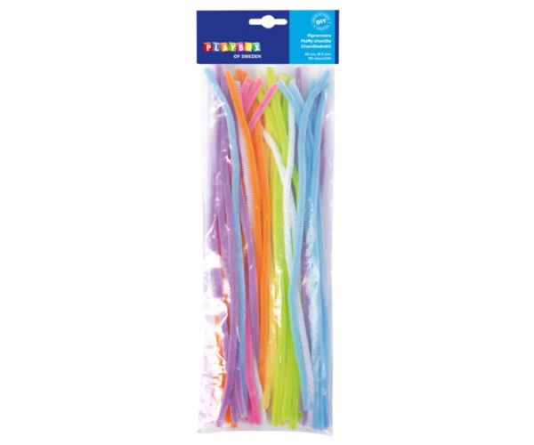 PlayBox: Šarene chenille niti, set od 50 komada