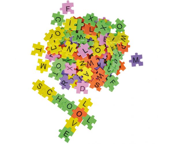 PlayBox: Šarene spužvaste puzzle s različitim bojama i slovima 2000 komada 20x20mm