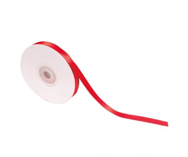 PlayBox: Satenska traka crvene boje 10mm 30m