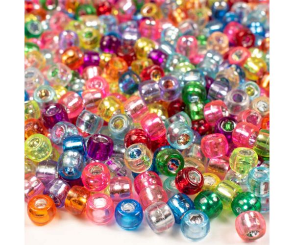 PlayBox: Set kuhanih živih boja perli od 300 komada, 9mm