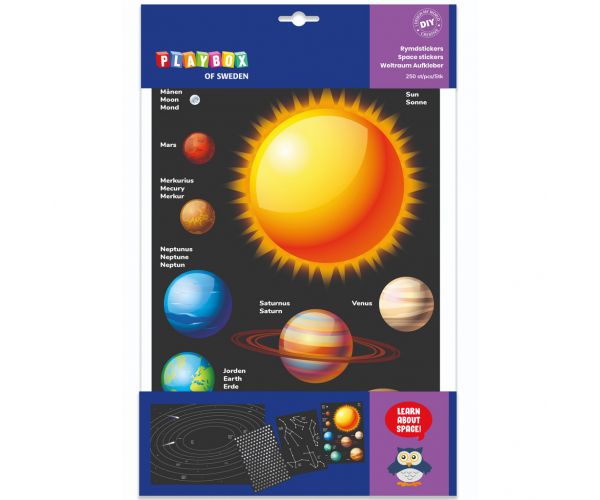 PlayBox: Set naljepnica s planetima Sunčevog sustava