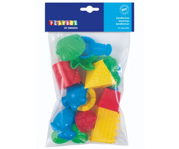 PlayBox: Set oblika za pijesak s 14 komada