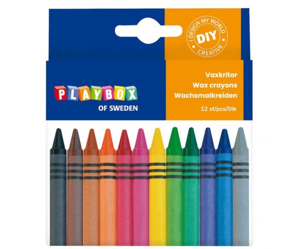 PlayBox: Set od 12 kreda za crtanje, 0,8 cm