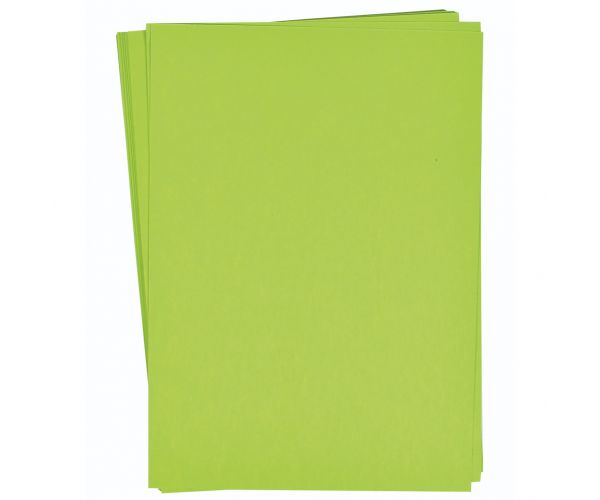 PlayBox: Set svijetlozelenog kartona A4, 25 komada, 180g