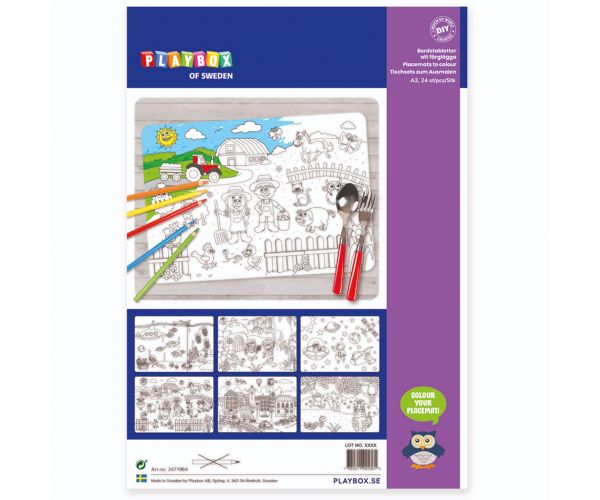 PlayBox: Set za bojanje činjenica