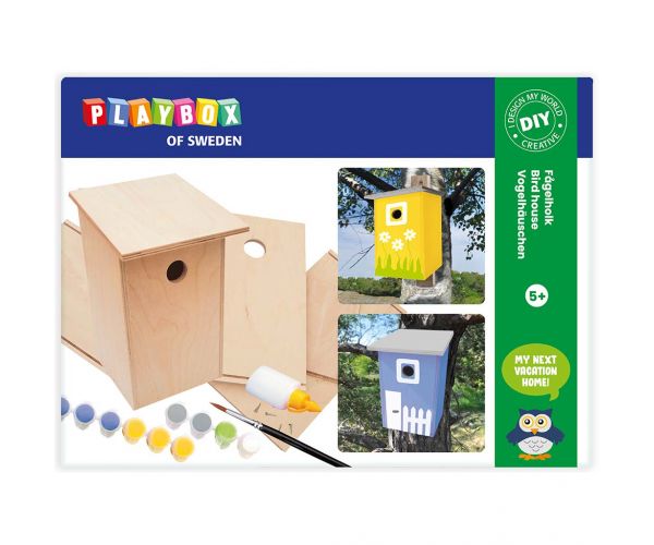 PlayBox: Set za izradu drvene kućice za ptice