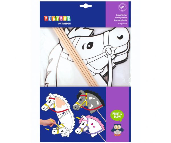 PlayBox: Set za izradu hobi konjića od štapića