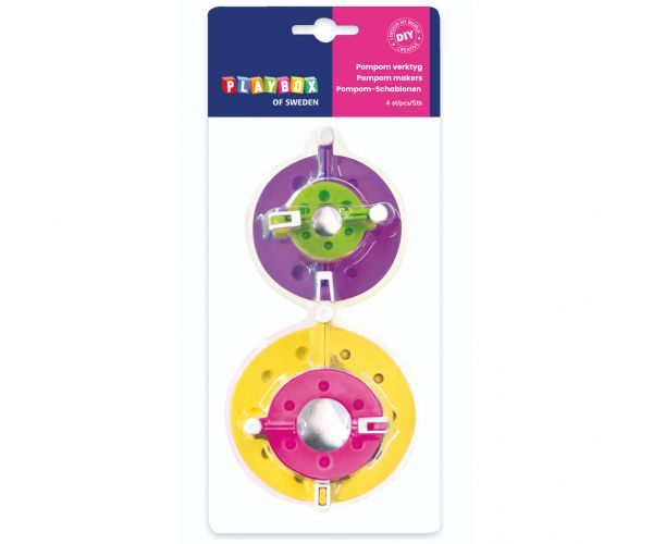 PlayBox: Set za izradu pompona, 4 komada