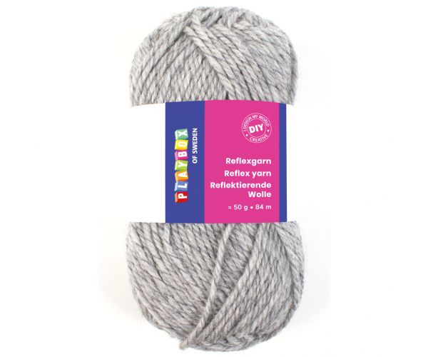 PlayBox: Siva končana vuna 50gr
