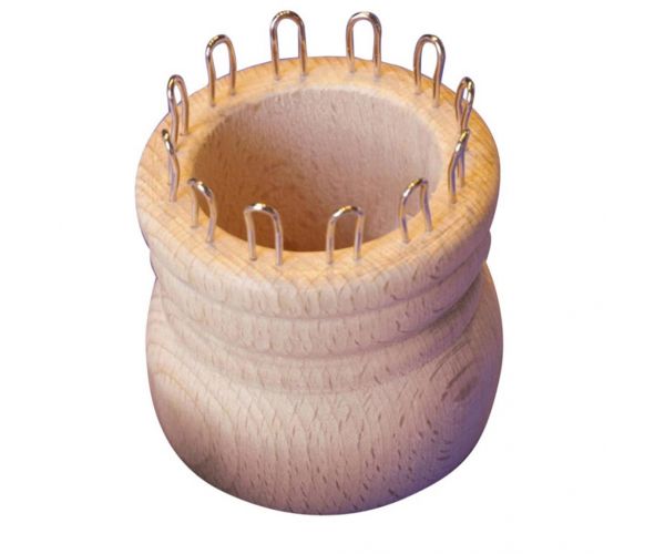 PlayBox: Velika drvena perla za vezanje 65x60mm
