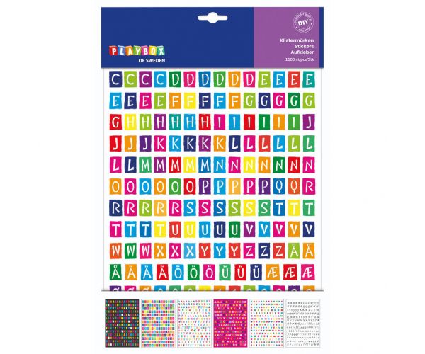 PlayBox: Veliki kreativni set naljepnica s 1100 komada