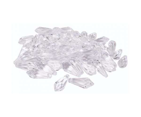 PlayBox: set od 50 plastičnih kristala, 2 cm