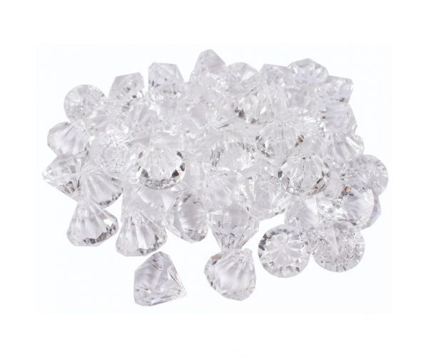 PlayBox: set od 50 plastičnih kristala, 3,7 cm