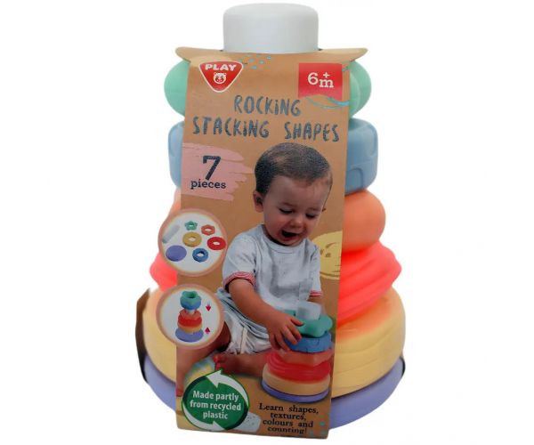 Playgo: Bébi toronyépítő formák