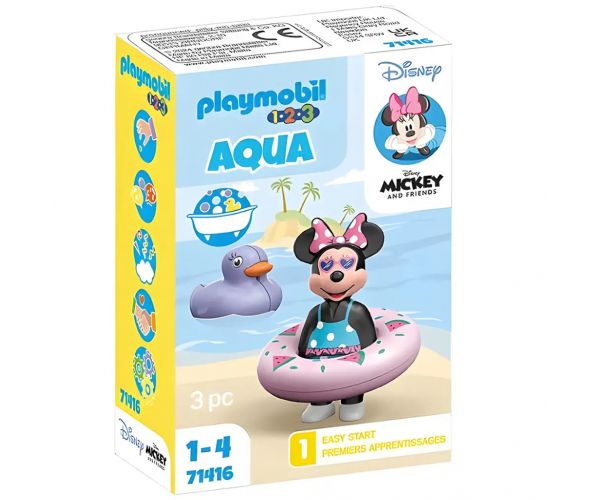 Playmobil: 1.2.3 & Disney: Minnie a strandon (71416)