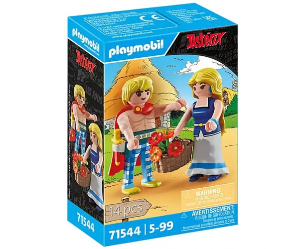 Playmobil: Asterix - Tragicomix és Falbala (71544)