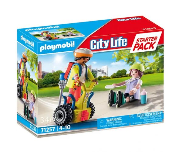 Playmobil: Starter Pack - Segway mentőakció (71257)
