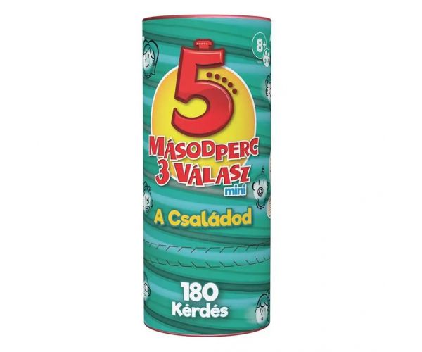 Playmonster: 5 másodperc 3 válasz mini változat - A családod