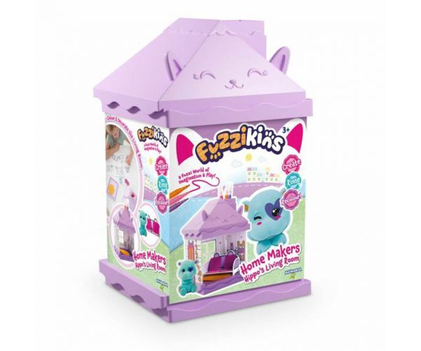 Playmonster: Fuzzikins dnevni boravak za vodene životinje igračka set