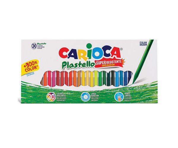 Plastello masne bojice 30kom - Carioca