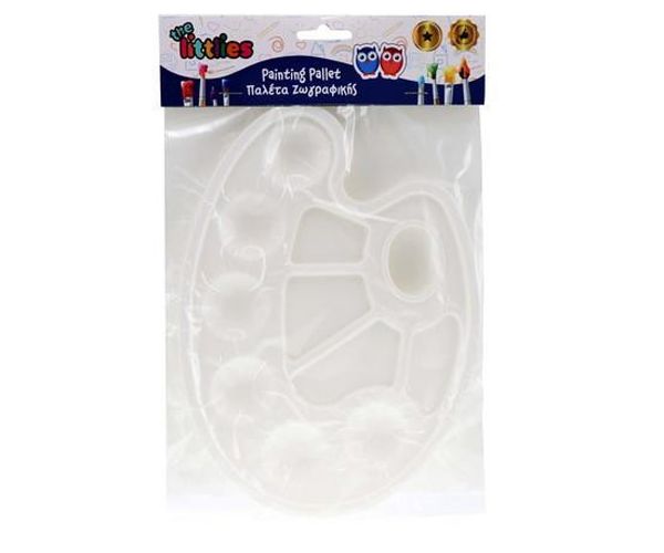 Plastična ovalna paleta za boje