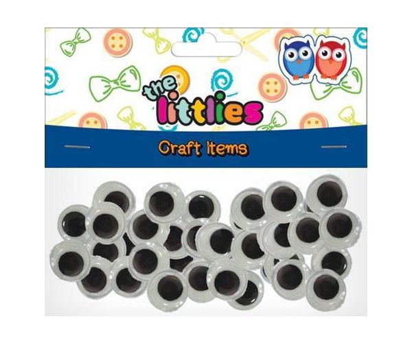 Plastične oči 10mm 100kom