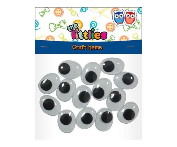 Plastične oči 7mm 100kom