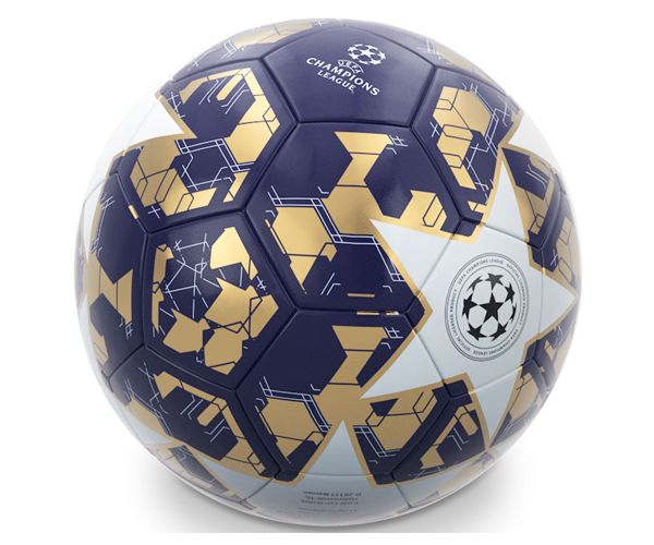 Plava i zlatna nogometna lopta UEFA Lige prvaka veličine 5 - Mondo Toys