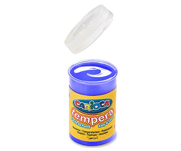 Plava tempera u posudi 35gr - Carioca