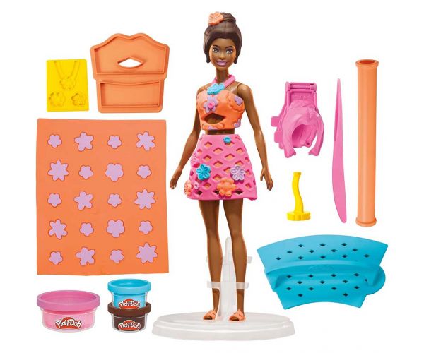 Play-Doh: Barbie Dan na plaži set plastelina - Hasbro