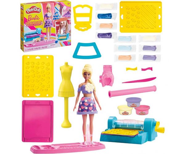 Play-Doh: Barbie Studio za dizajniranje odjeće set - Hasbro