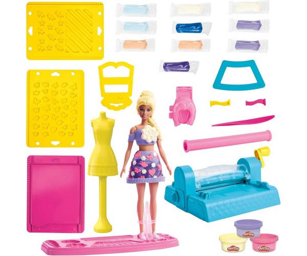 Play-Doh: Barbie Studio za dizajniranje odjeće set - Hasbro