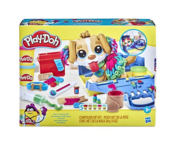 Play-Doh Care 'n Carry Vet set od plastelina - Hasbro