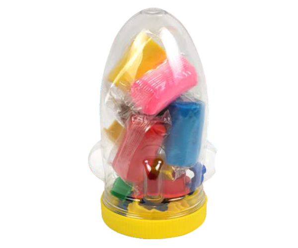 Play-Dough: Heroes raketa plastelin set 8x15g
