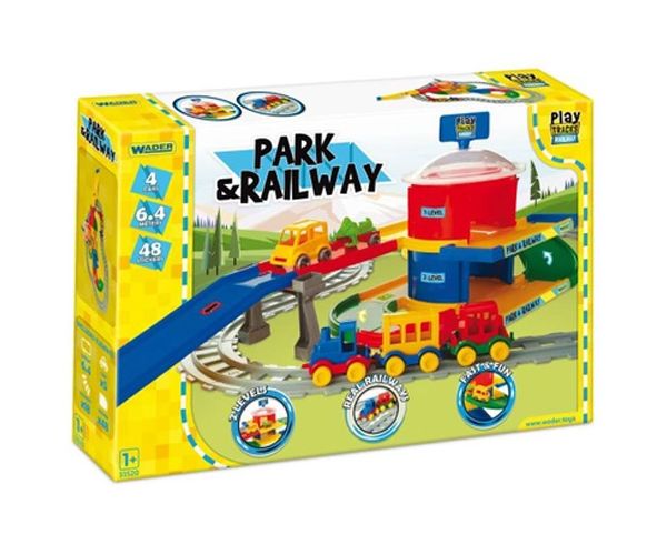 Play Track željeznica i garaža
