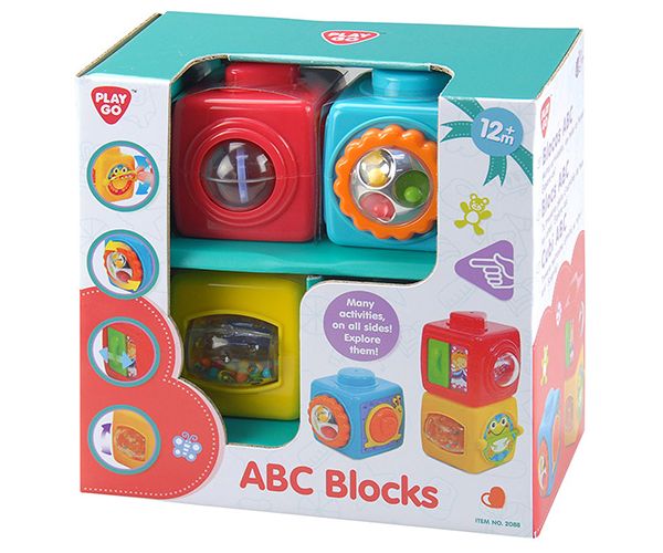 Playgo: ABC aktív kockák