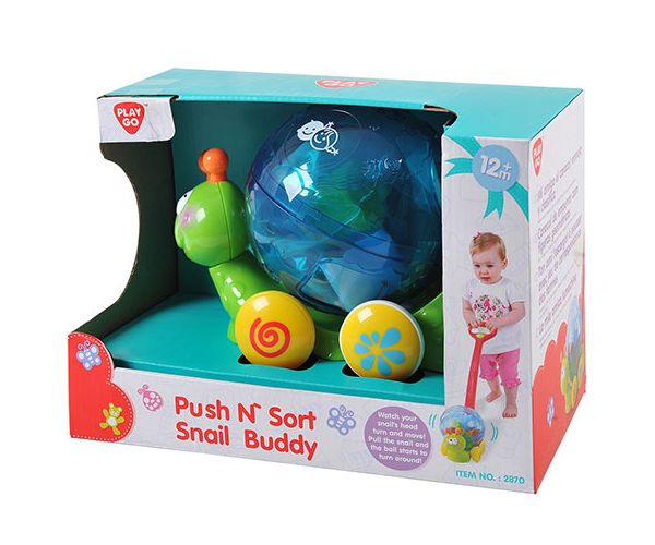 Playgo: Kotrljajući puž sa oblicima