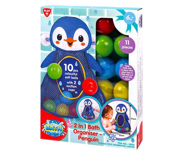 Playgo: Pingvin sa lopticama igračka za kupanje