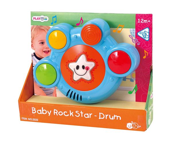Playgo: Rockstar baby električni bubanj sa zvukom i svijetlom