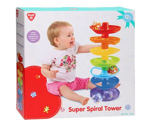 Playgo: Šareni baby toranj staza za kugle
