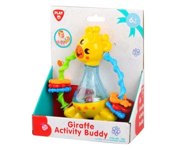 Playgo: Žirafa zvečka za bebe