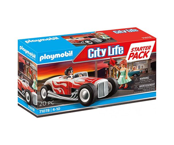 Playmobil: Starter Pack Hot Rod (71078)