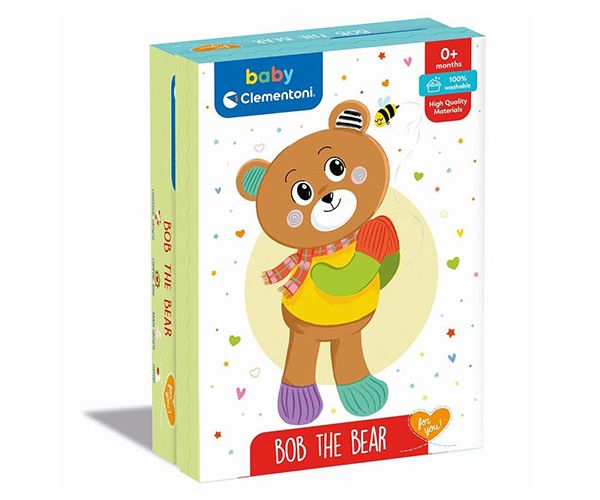 Plišani medo Bob - Clementoni baby