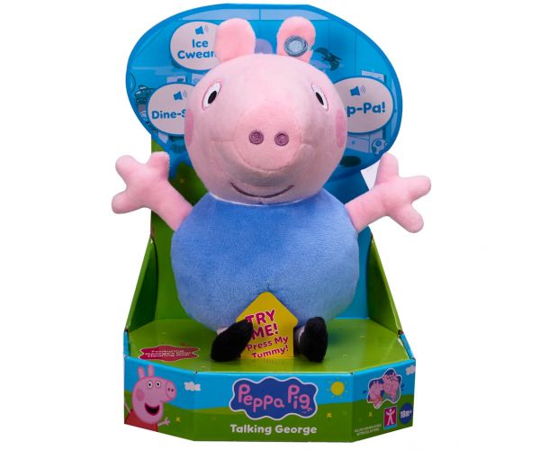 Beszélő Zsoli malac plüssfigura 20cm