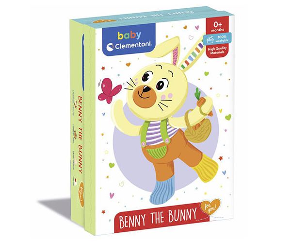 Plišani zeko Benny - Clementoni baby