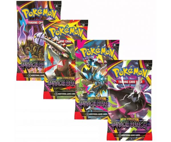 Pokémon TCG: Mega Evolution Pitch Black booster kártyacsomag 1db