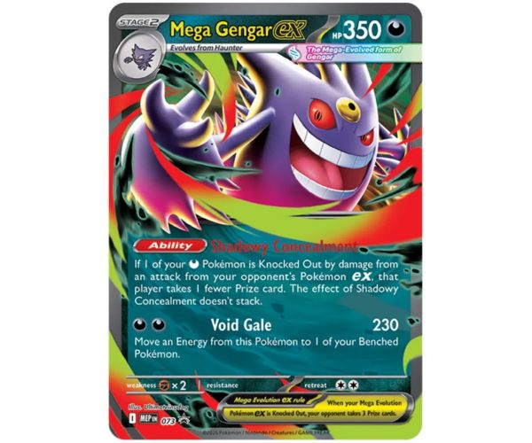Pokémon TCG: Mega Moonlit Tin kolekcionarski paket karata u dvije varijante, 1 kom.