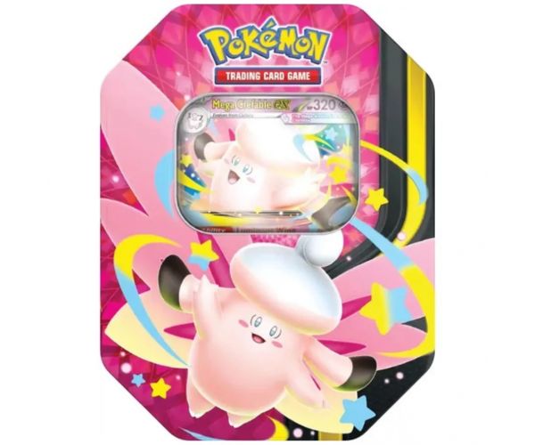 Pokémon TCG: Mega Moonlit Tin kolekcionarski paket karata u dvije varijante, 1 kom.