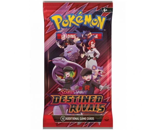 Pokémon TCG: Scarlet & Violet - Destined Rivals Booster angol nyelvű kártyacsomag